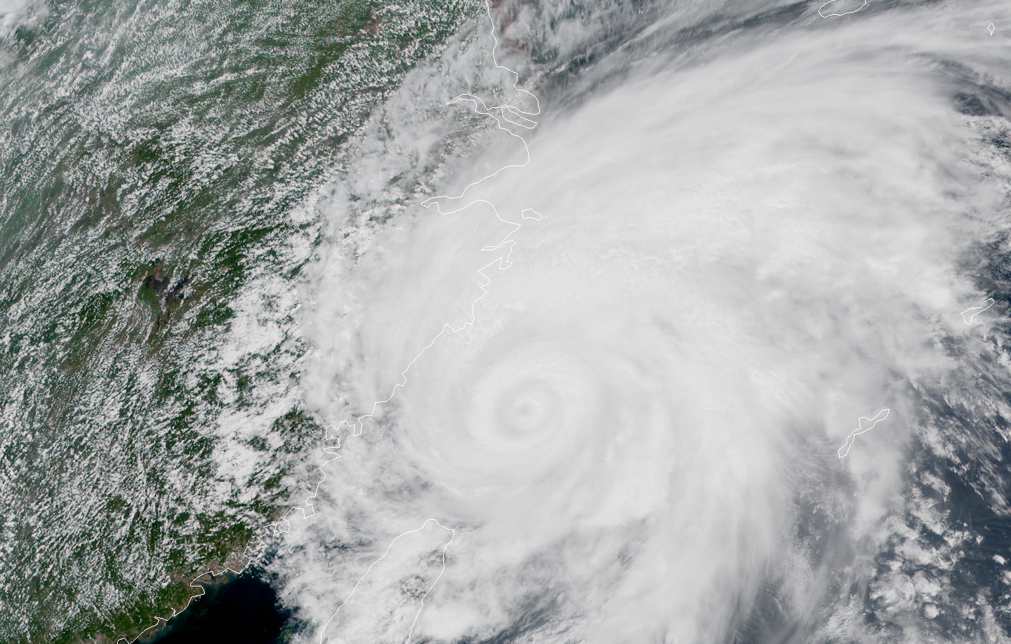 利奇马将超过云娜成为台州最强台风权威预报确实有可能