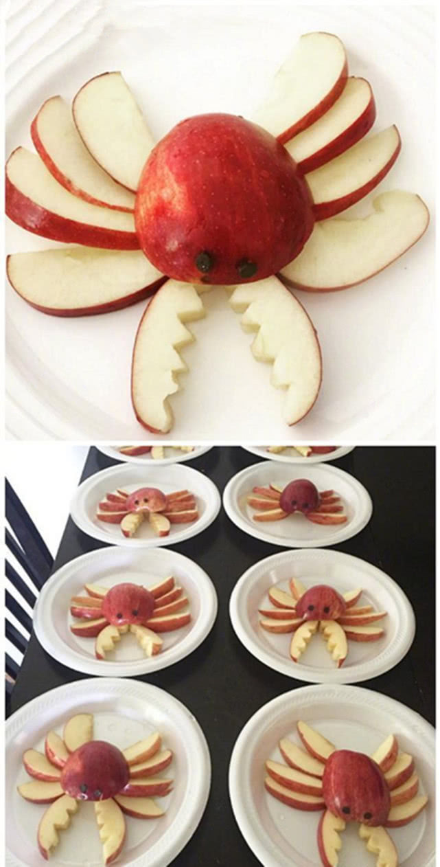 别人都喜欢吃沙滩上横着走的螃蟹,但这位小朋友倒是非常喜欢吃红皮