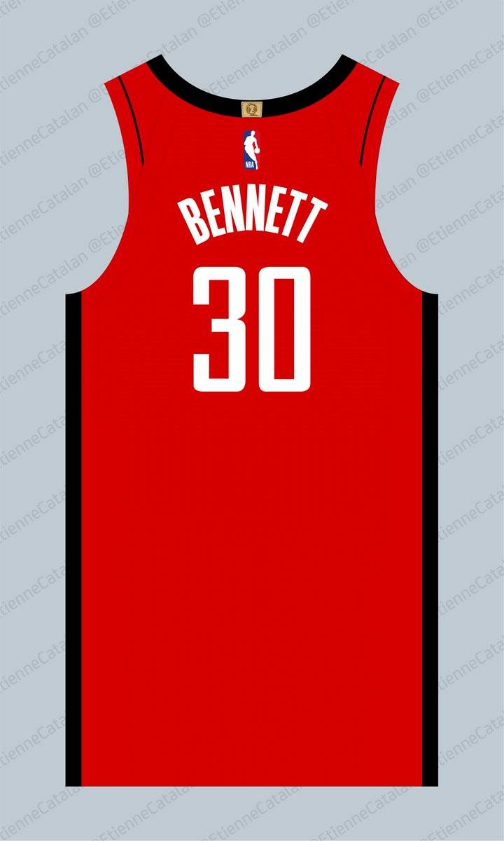 美记:安东尼-本内特将身披火箭30号球衣