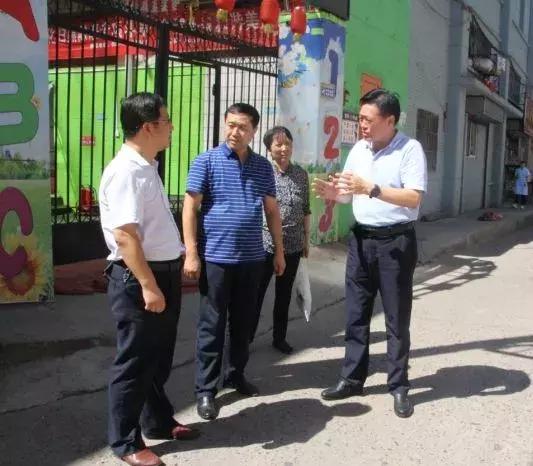 彬州市人大常委会主任景群峰检查督导创文工作