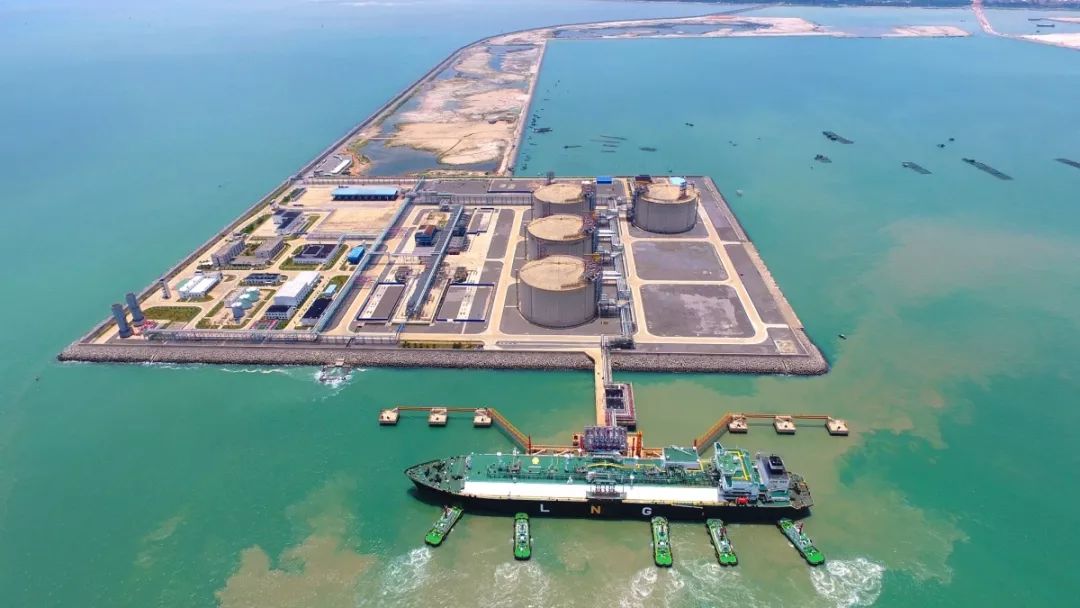 北海lng接收站接卸lng突破500万吨安全平稳运营1208天
