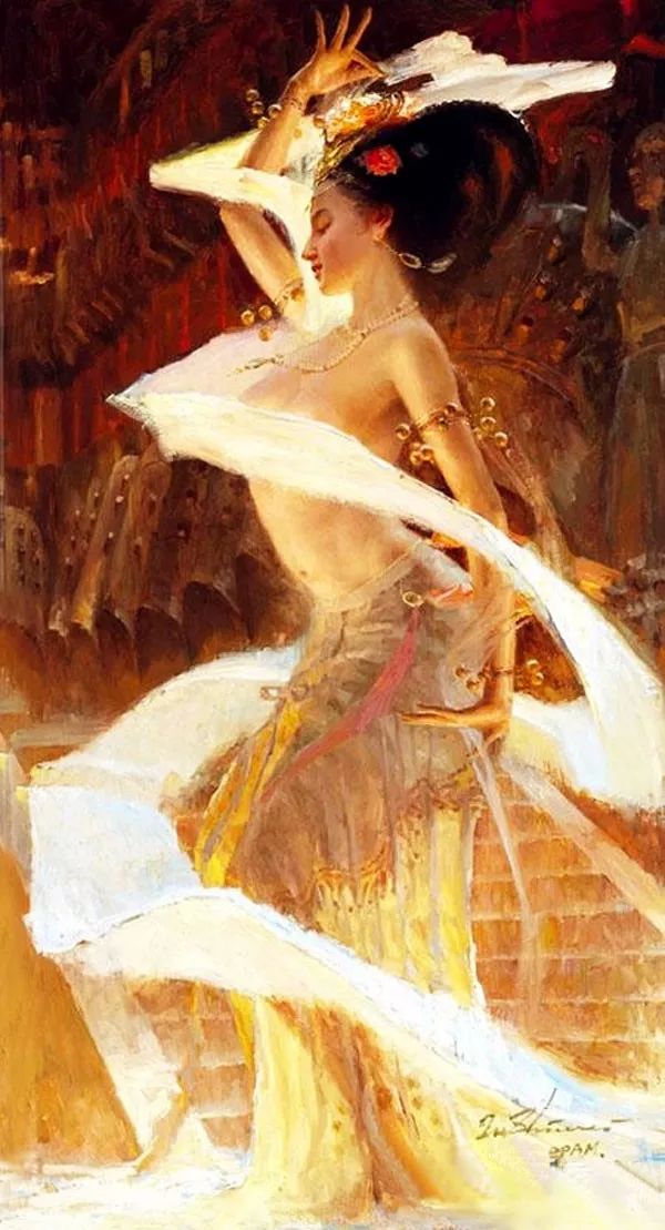 瞬间即永恒：油画里的舞蹈世界，如诗的韵味！|画家|德加|作品|舞者
