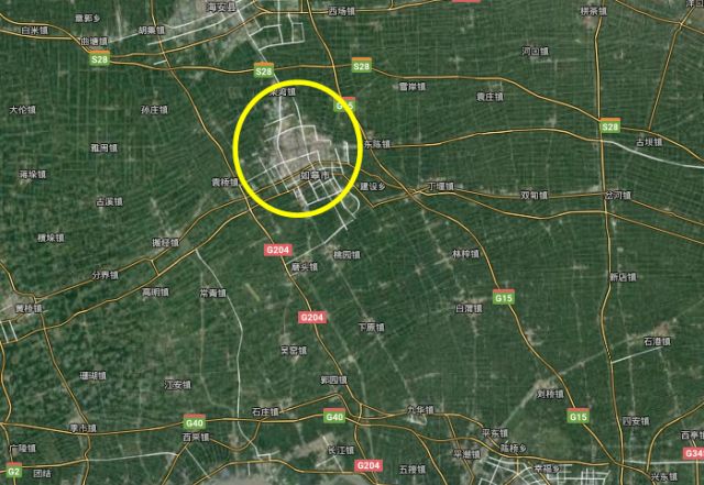 在全国百强县排名22位 - 如皋市卫星地图 - 实验室设备网