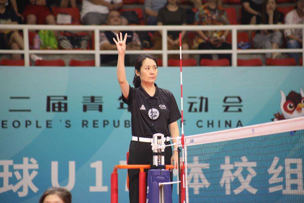 二青会女子排球u17(体校组)小组赛第五日:"女汉子"们不服输!