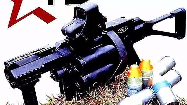 2011年,中国lg4转轮榴弹发射器横空出世.