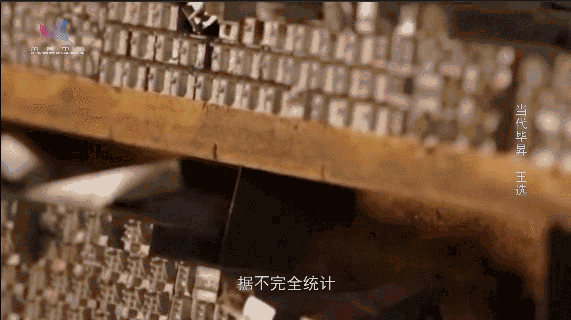 《当代毕昇——王选》视频截图。资料图