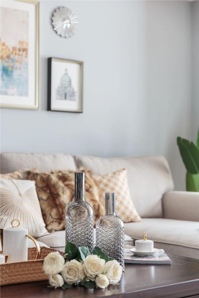 110㎡轻奢美式风，清新大气的时尚之家