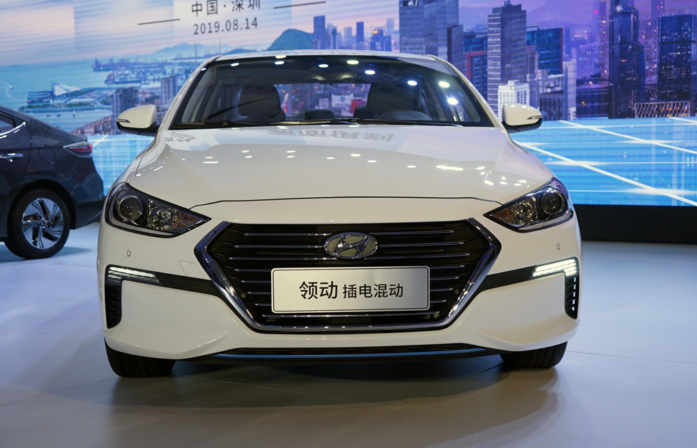 纯电续航超80公里价格实在北京现代领动phev上市实拍