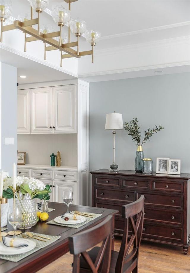 110㎡轻奢美式风，清新大气的时尚之家