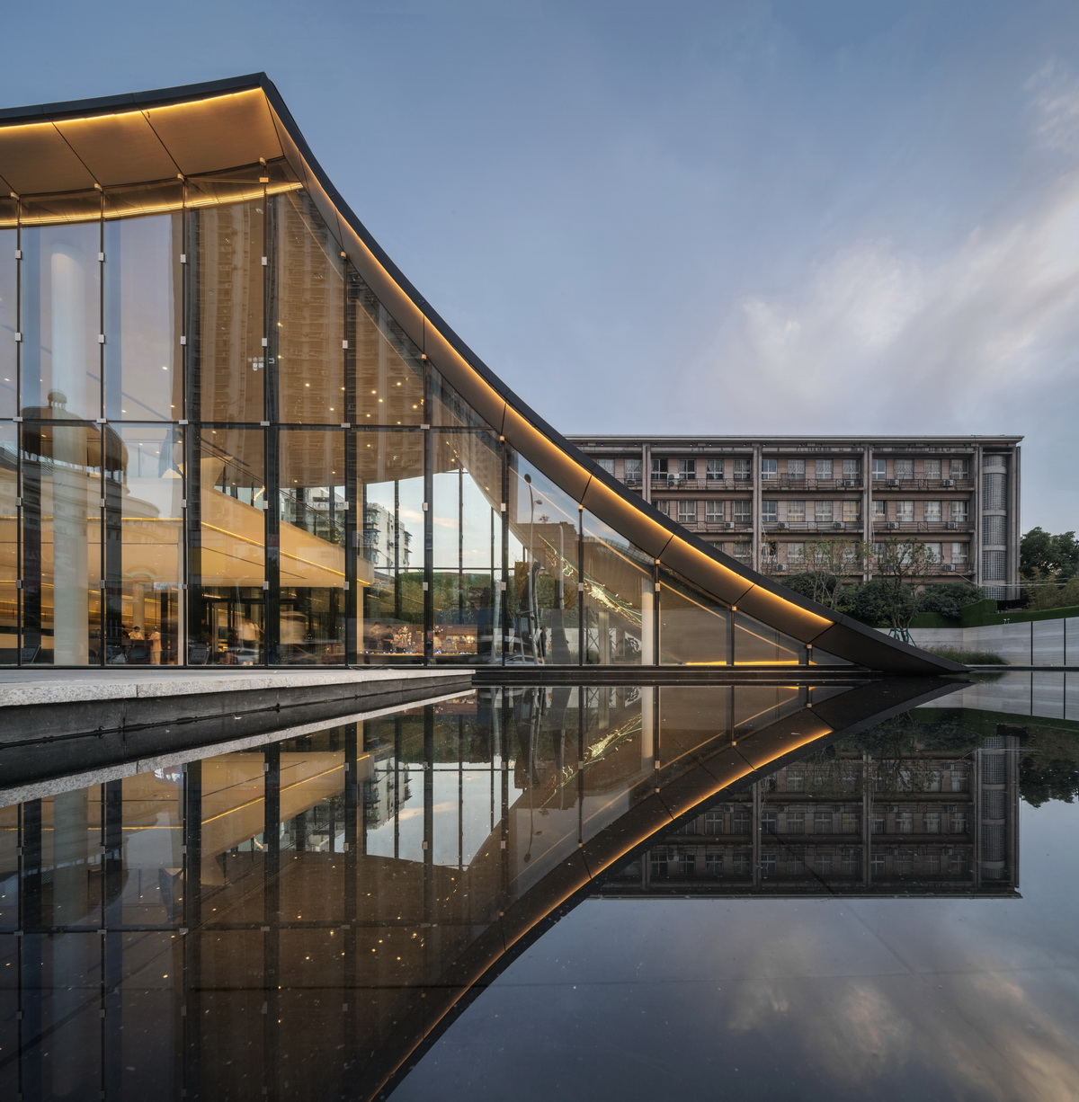 交织时空可以阅读的城市展厅天华建筑设计