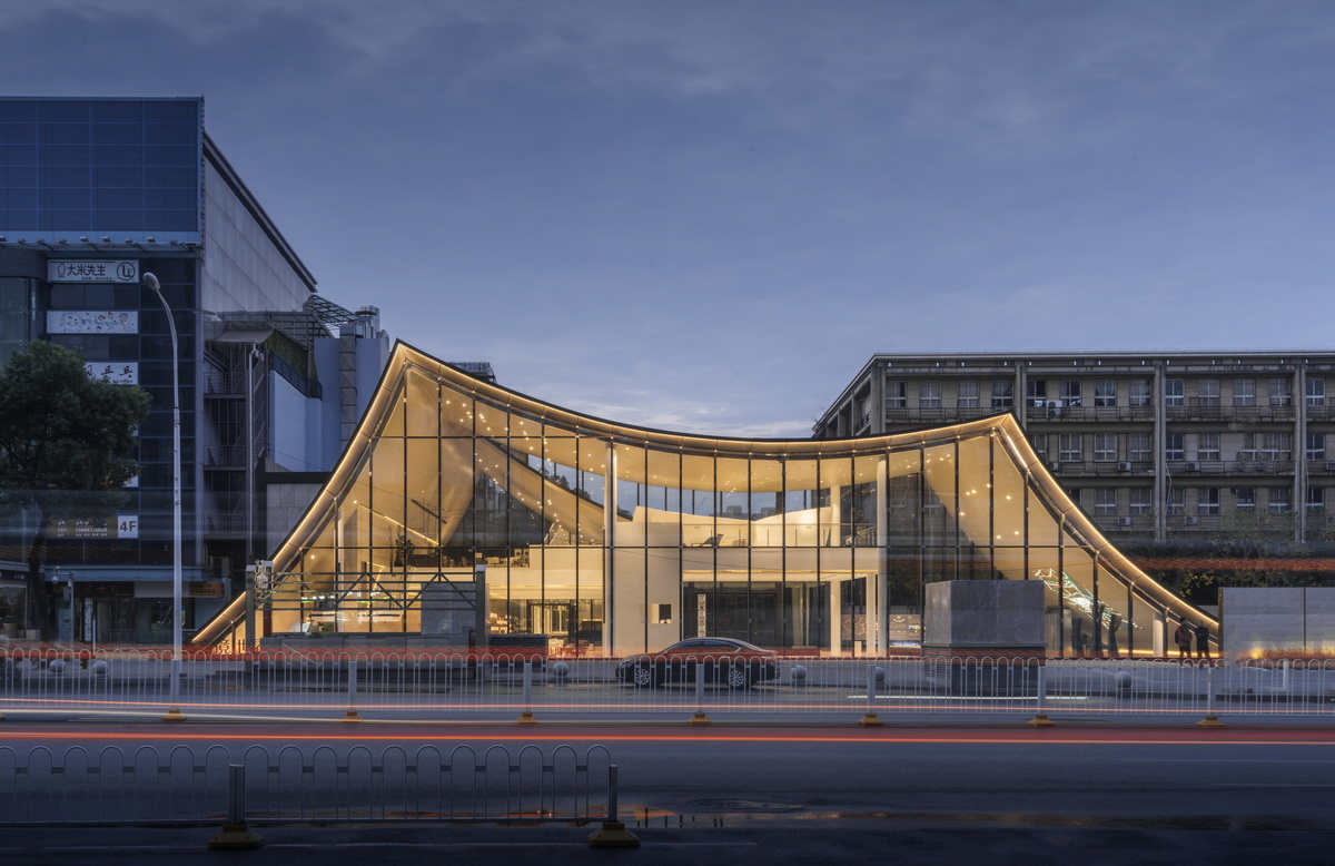 交织时空可以阅读的城市展厅天华建筑设计