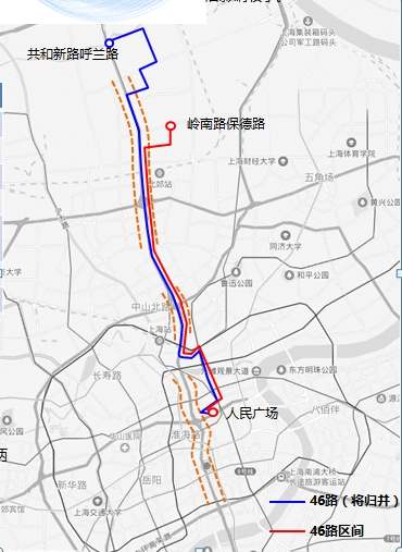 来源/巴士五公司供图从业30多年的公交驾驶员陈志回忆,现在的46路