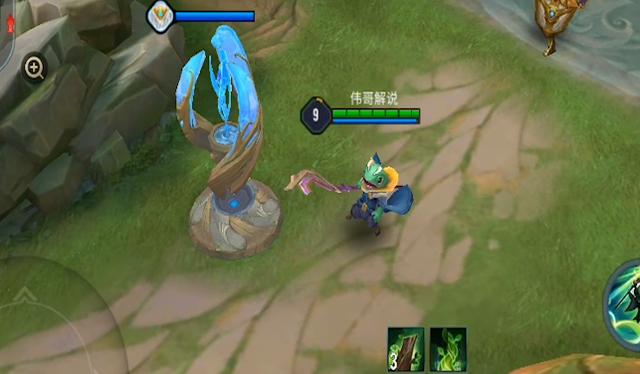 王者荣耀 鬼谷子国际版造型展示 是一只会变色的蜥蜴 走路挺欠揍