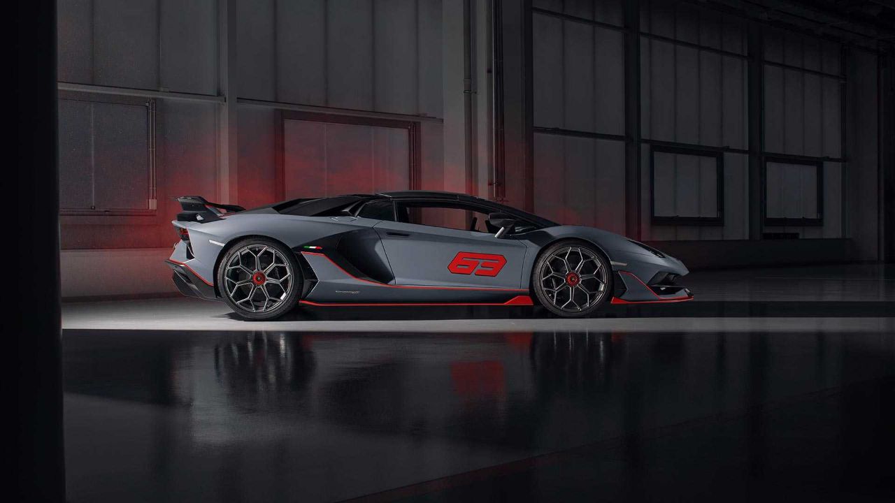 限量63台兰博基尼推出大牛svj63敞篷限量版超跑