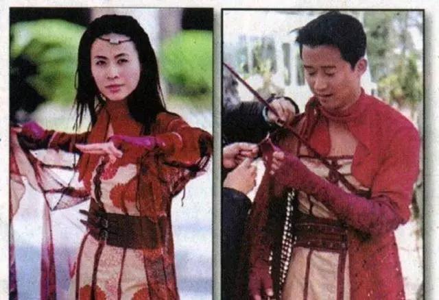 吴京早年当女星替身照片曝光，做武替超专业，还救过袁咏仪和宣萱