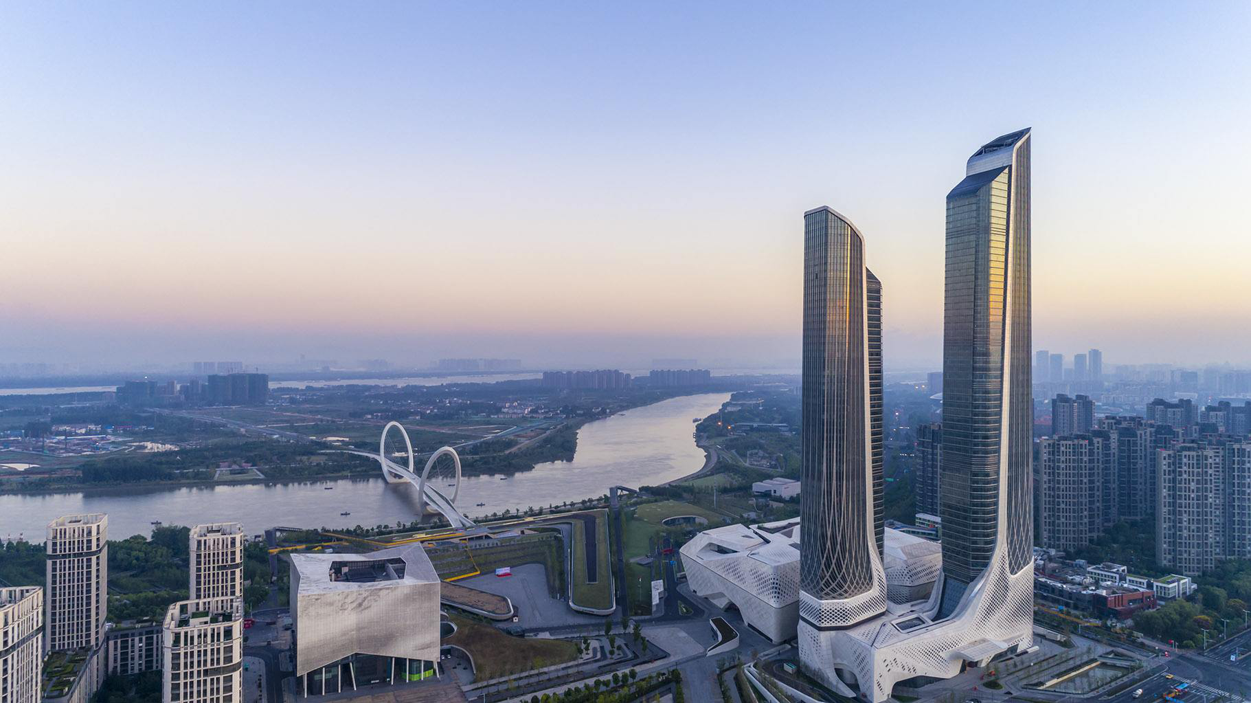 在河西cbd,你就拥有了俯瞰南京的高度