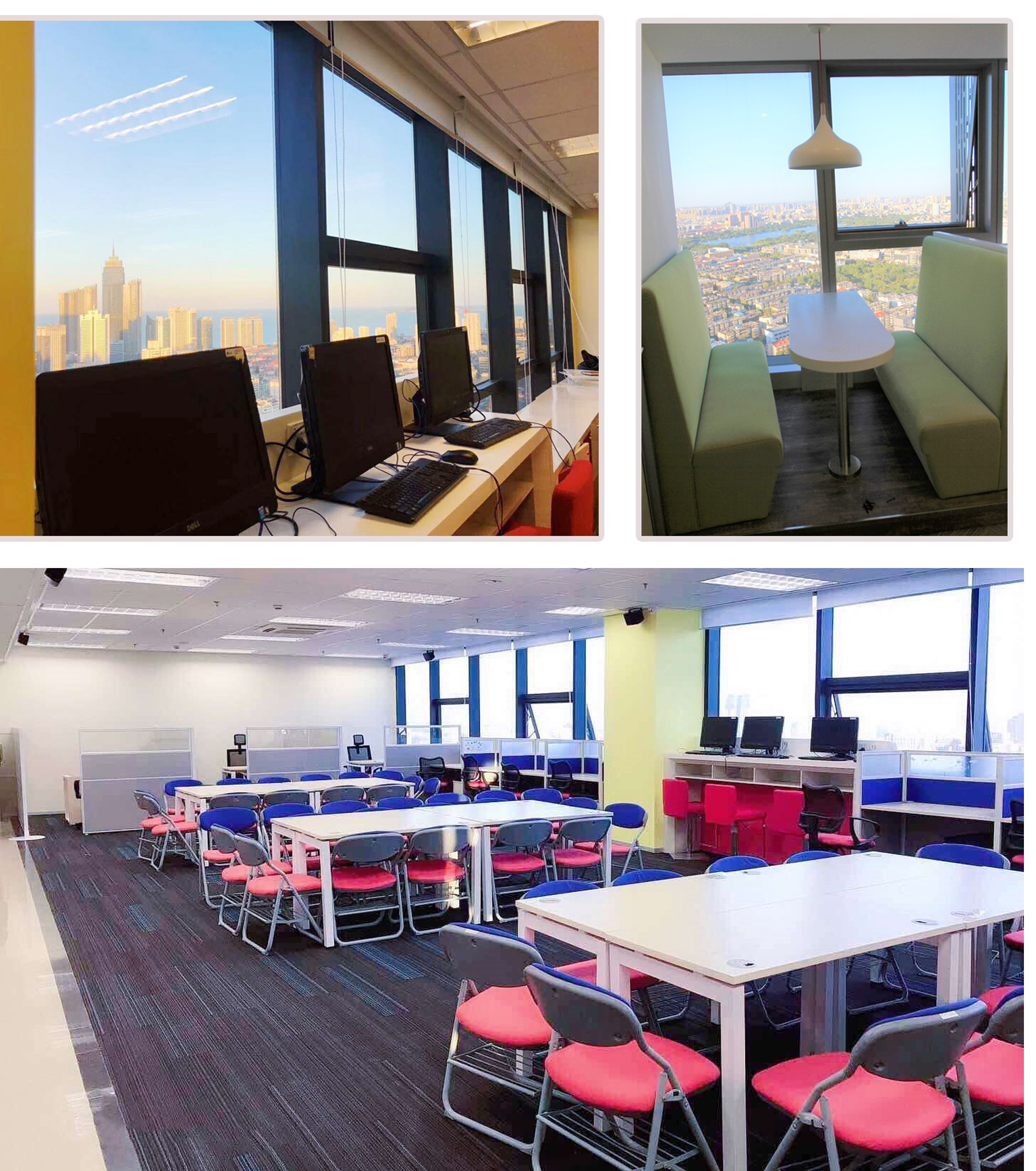 这样的工作环境,你喜欢吗?来看同方全球人寿山东分公司最美职场