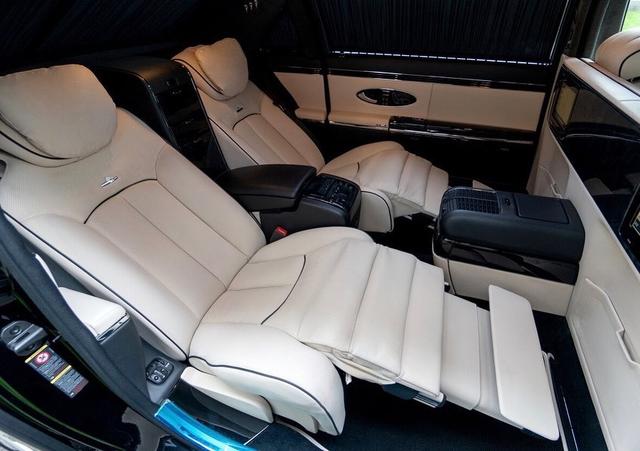 迈巴赫62s,内饰非常的豪华