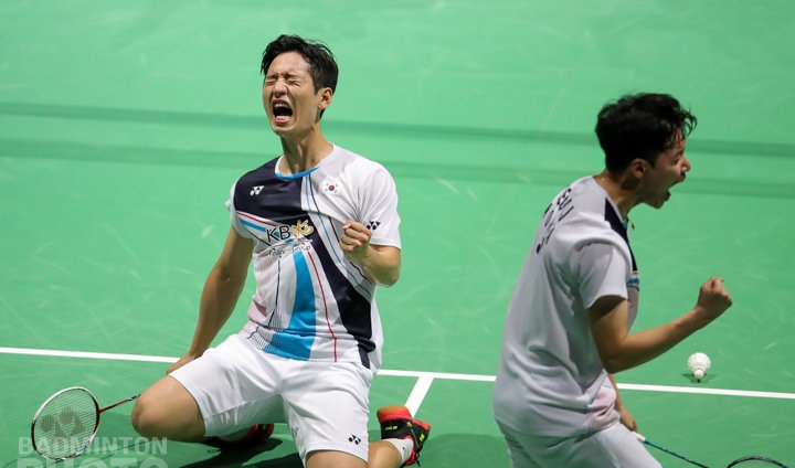 世锦赛韩国男双爆出惊天大冷世界第一小黄人连续3届提前出局