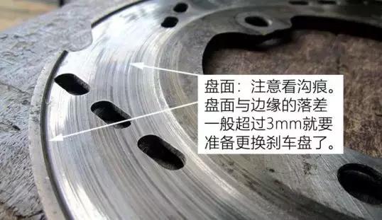 第二步:检查刹车盘如果大家觉得跑来跑去太麻烦,也可以手机下载"车e估