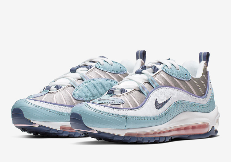 金属光泽木质纹理nikeairmax98新配色有点心动