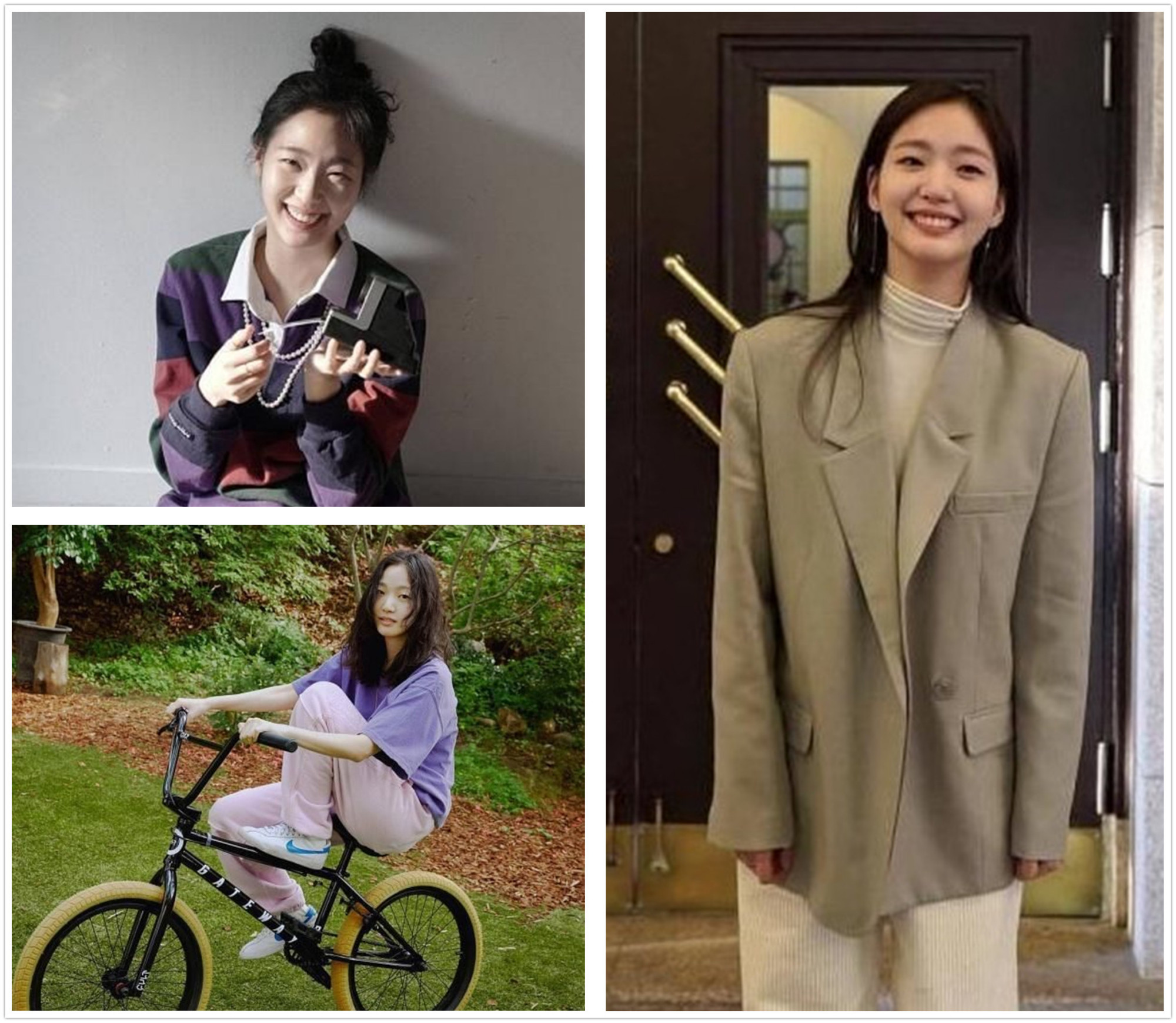 鬼怪新娘金高银新剧上映黑长直搭白衬衣显气质身材比例更惊人