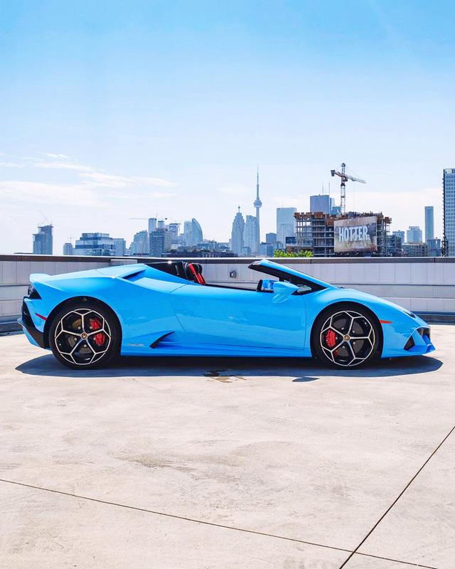 babyblue兰博基尼huracanevo漂亮