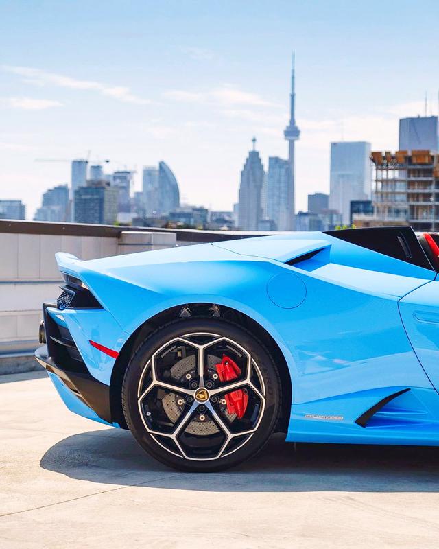 babyblue兰博基尼huracanevo漂亮
