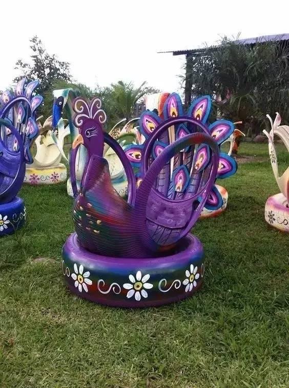 旧轮胎怎么用?做狗窝猫窝,还能做沙发摇椅,就这简单几招搞定