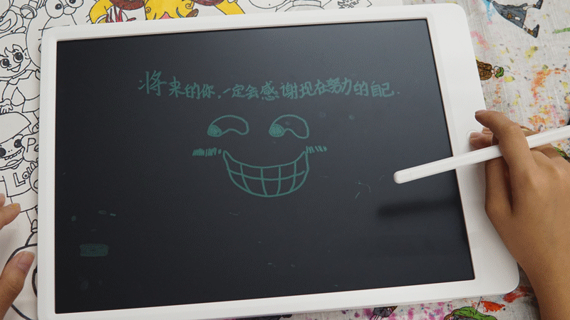 讓小朋友愛不釋手的小米米家液晶小黑板!_新浪眾測