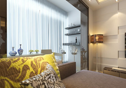 房间阳台装修效果图 让家中多一处温馨港湾