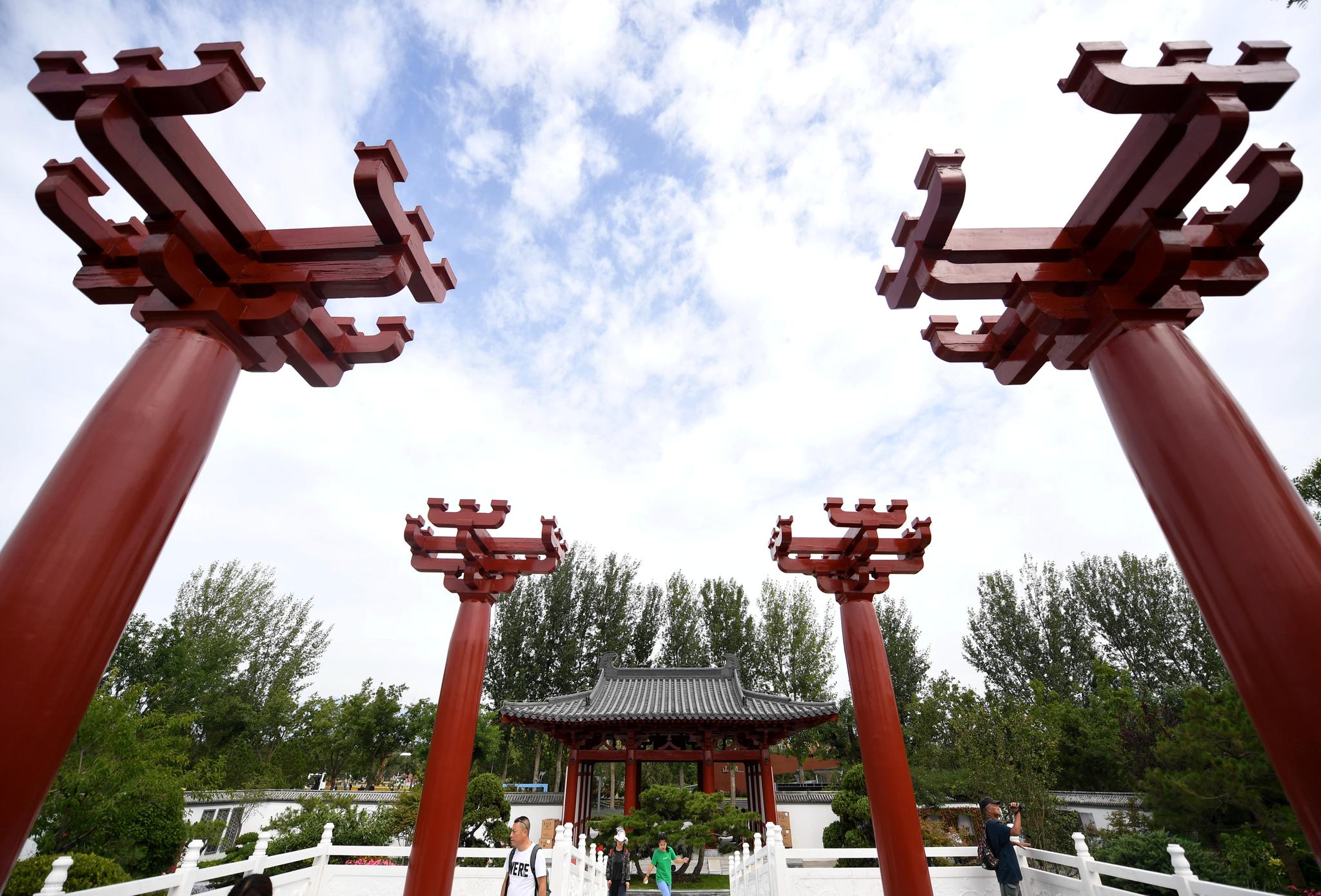 走进北京世园会陕西园 感受汉唐风韵