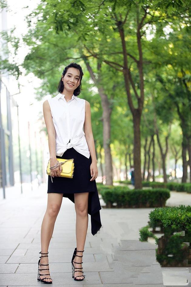 朱丹爱的"卑微",但穿衣穿得高调啊,身材气质不输超模