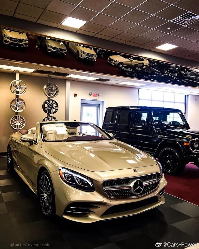 黄金战车金钱的味道奔驰s560敞篷版优雅十足魅力无限