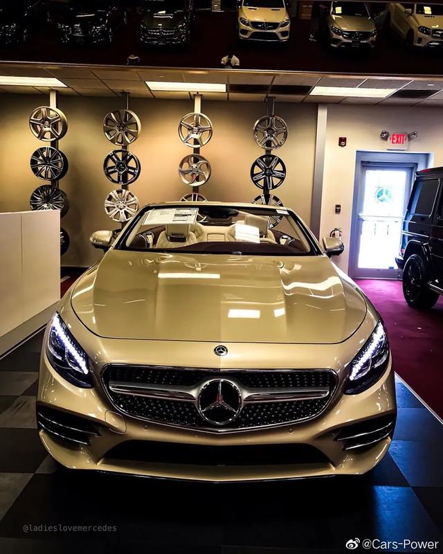 黄金战车金钱的味道奔驰s560敞篷版优雅十足魅力无限