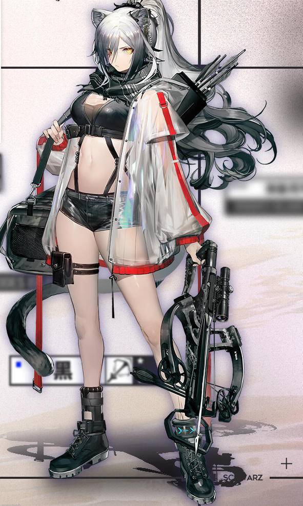 明日方舟6星狙击黑技能简析:物理小火龙?破甲增伤疑似单狙