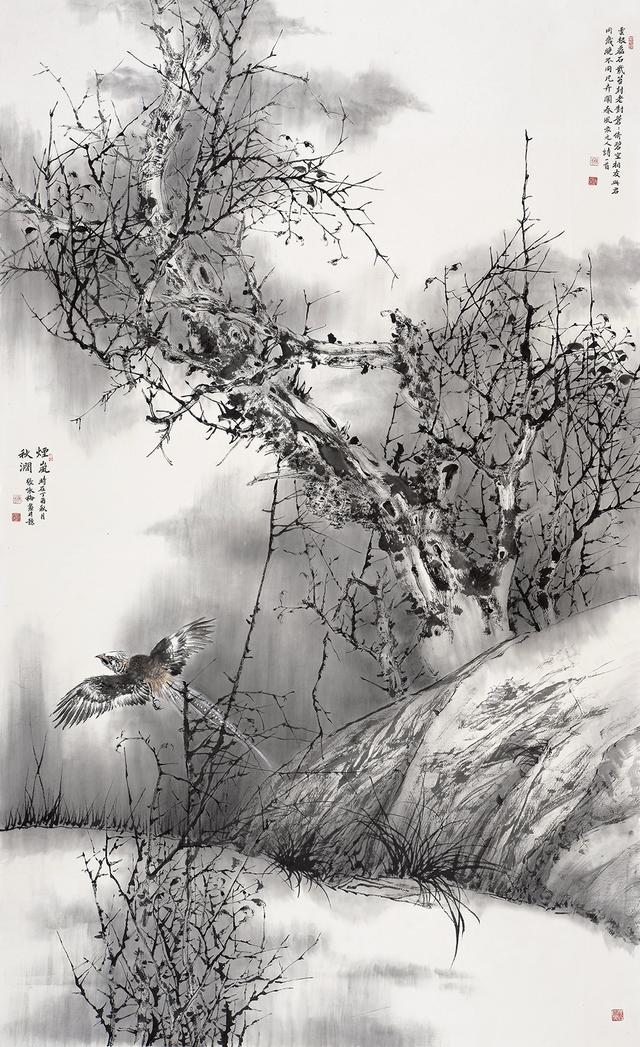 画家张咏梅画作《芳华似雪自轻柔》入选第六届全国画院美术作品展
