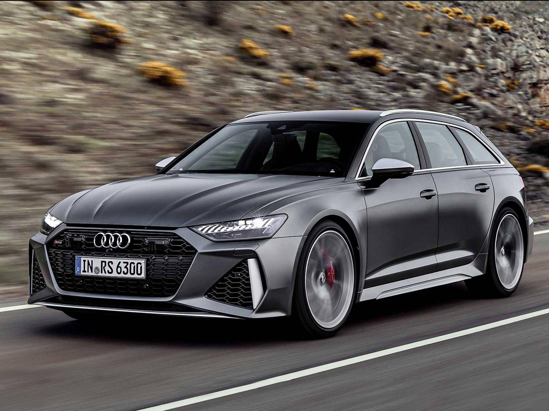 全新奥迪rs6虽不再是最快量产旅行车但是论帅就不一样了