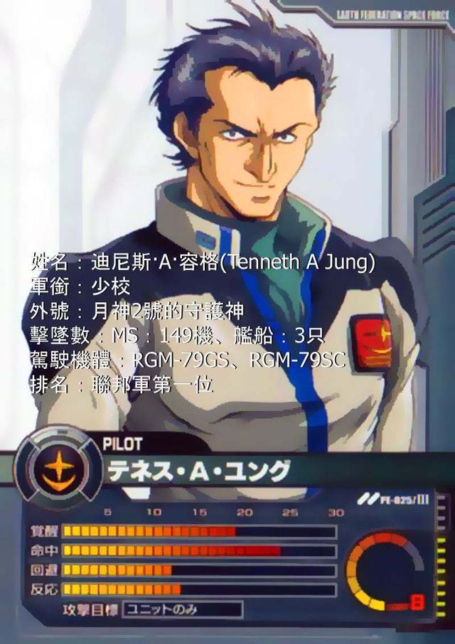 强如阿姆罗的皇牌驾驶员,击坠数只排第二,首席还只驾驶吉姆