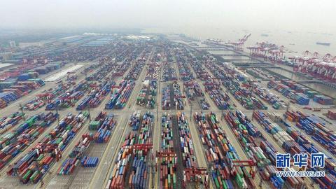 资料图：上海自贸试验区航拍照片 （图源：新华网）