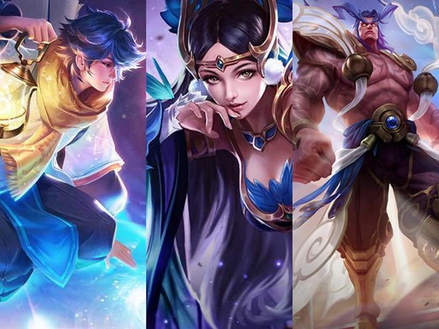 我们这边推荐用庄周,貂蝉,盘古三人可以完全抗得住"雷震削"的打法.