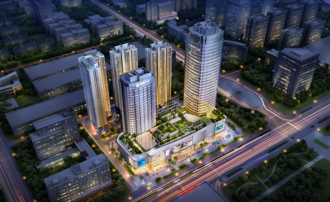 中垠广场世界籍有机综合体 聚变高新会展未来格局
