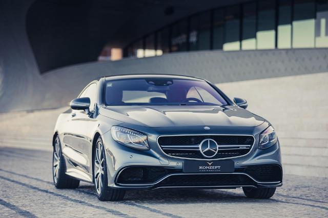 优雅的性能轿跑,s63 amg两门版真漂亮!