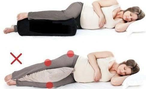 双胎孕妇睡姿正确图图片