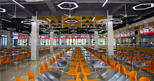 山东华宇工学院餐厅图片