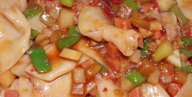 正宗炒面片家常做法,教你这样揪面片,每次都能吃2大碗|炒面|面片|蒜片_新浪新闻
