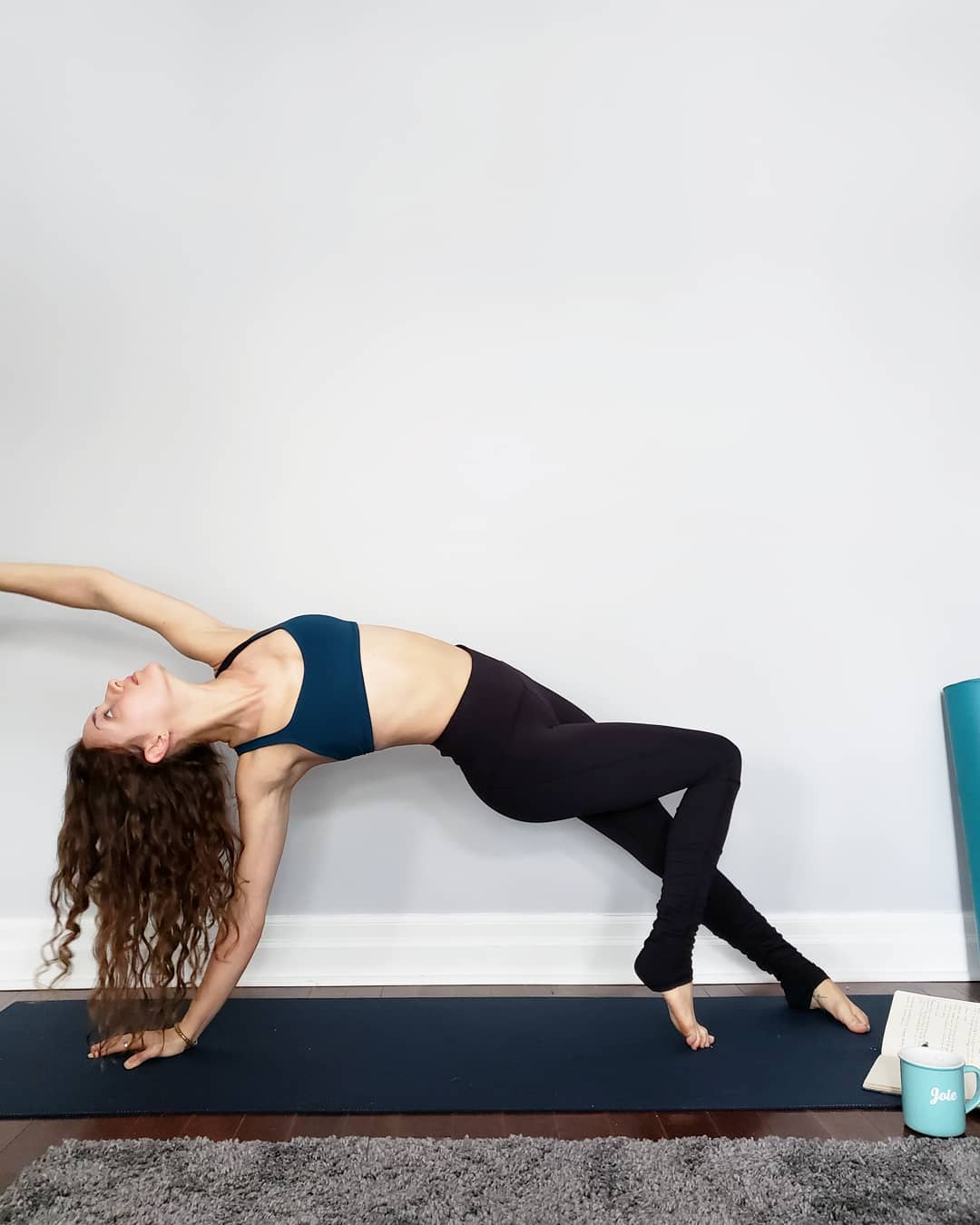 瑜伽垫|体式|郑爽_新浪新闻