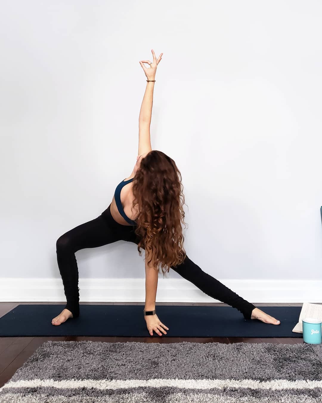 瑜伽垫|体式|郑爽_新浪新闻