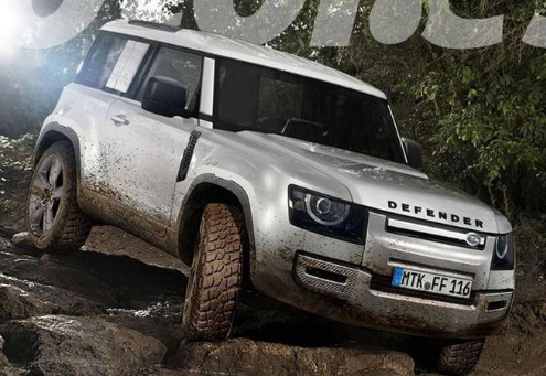 霸气路虎来袭！全新卫士法兰克福亮相