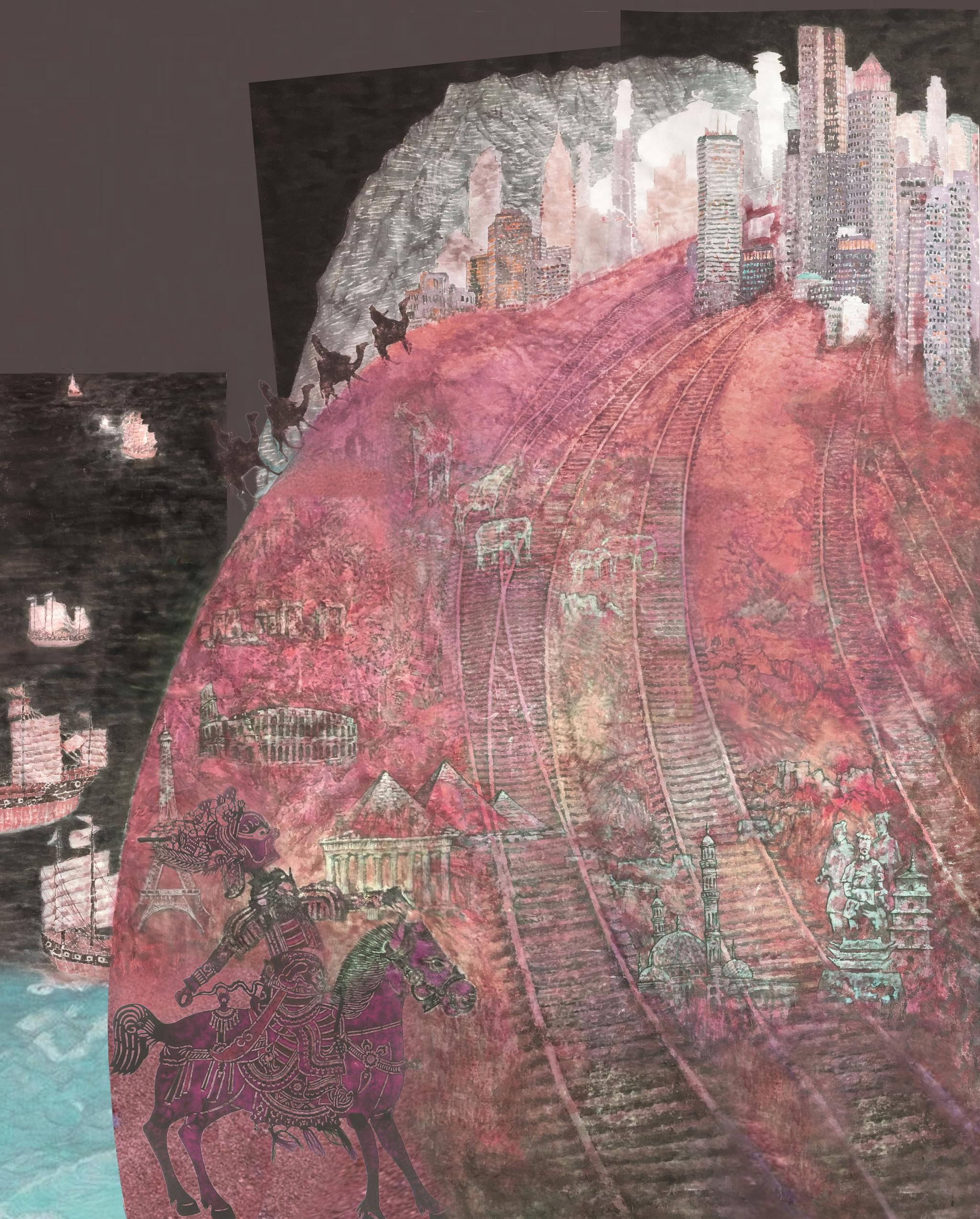 第八届北京国际美术双年展开幕五大洲艺术家作品参展